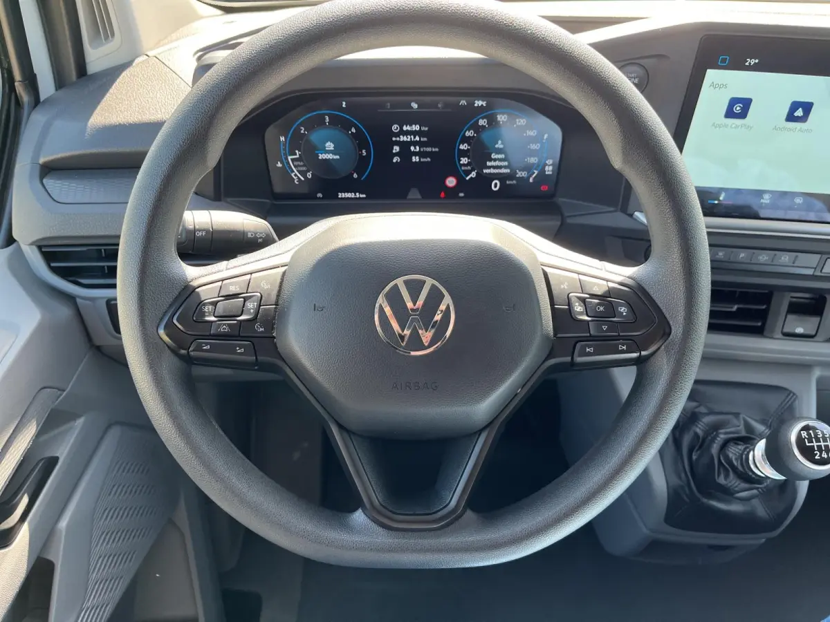 2.0 TDI L2H1 30 | 110Pk | Airco | Trekhaakvoorbereiding | Achterdeuren | Navi via App | A-Camera |