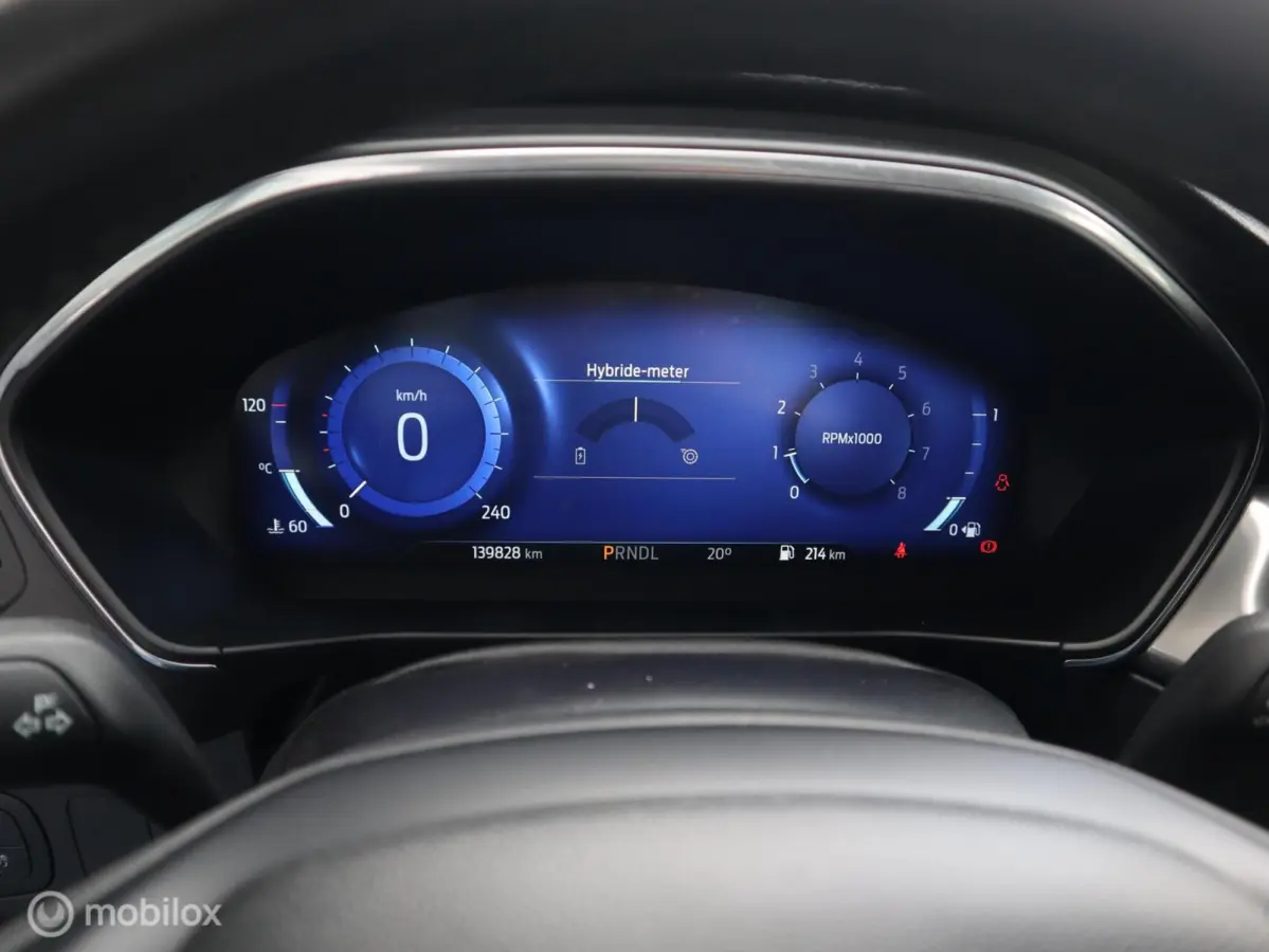 EcoBoost 155 PK Hybrid MHEV AUTOMAAT (FACELIFT MODEL) Titanium X Navi|Trekhaak|LED|Camera|DAB|DonkerGlas|17"LMV