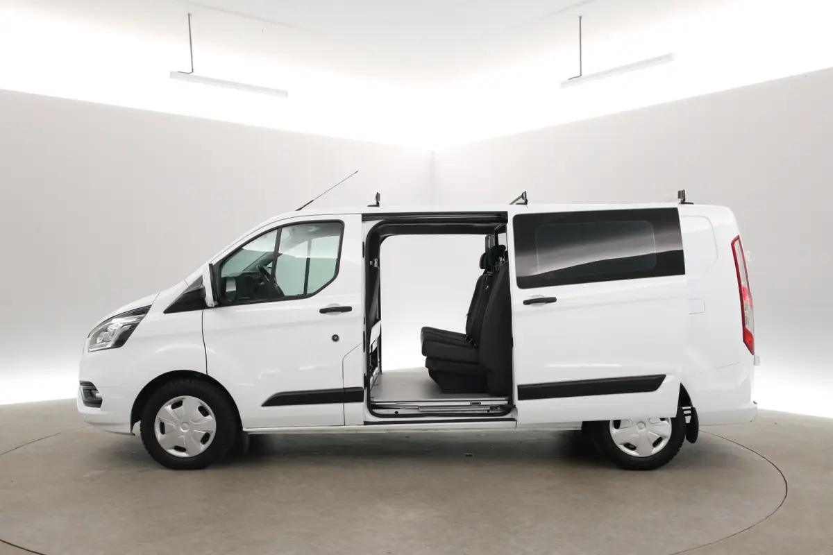 2.0 TDCI L2H1 | DC | 6 Zits | Aut. | Airco | Cruise | Camera | Trekhaak | Carplay | 2xSchuifdeur