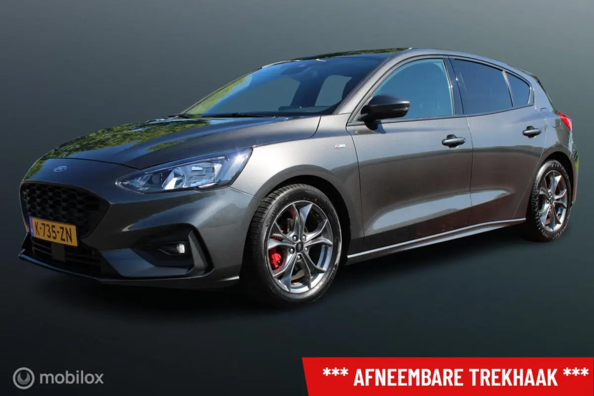 1.0 EcoBoost 125 PK Hybrid ST Line X Business, Trekhaak, Donker glas, Cruise, Clima, Pdc voor + achter + Camera, Navi, App connect, Keyless Go-Entry
