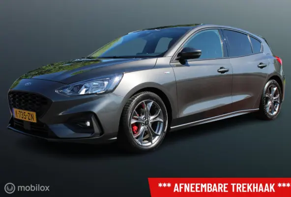 1.0 EcoBoost 125 PK Hybrid ST Line X Business, Trekhaak, Donker glas, Cruise, Clima, Pdc voor + achter + Camera, Navi, App connect, Keyless Go-Entry
