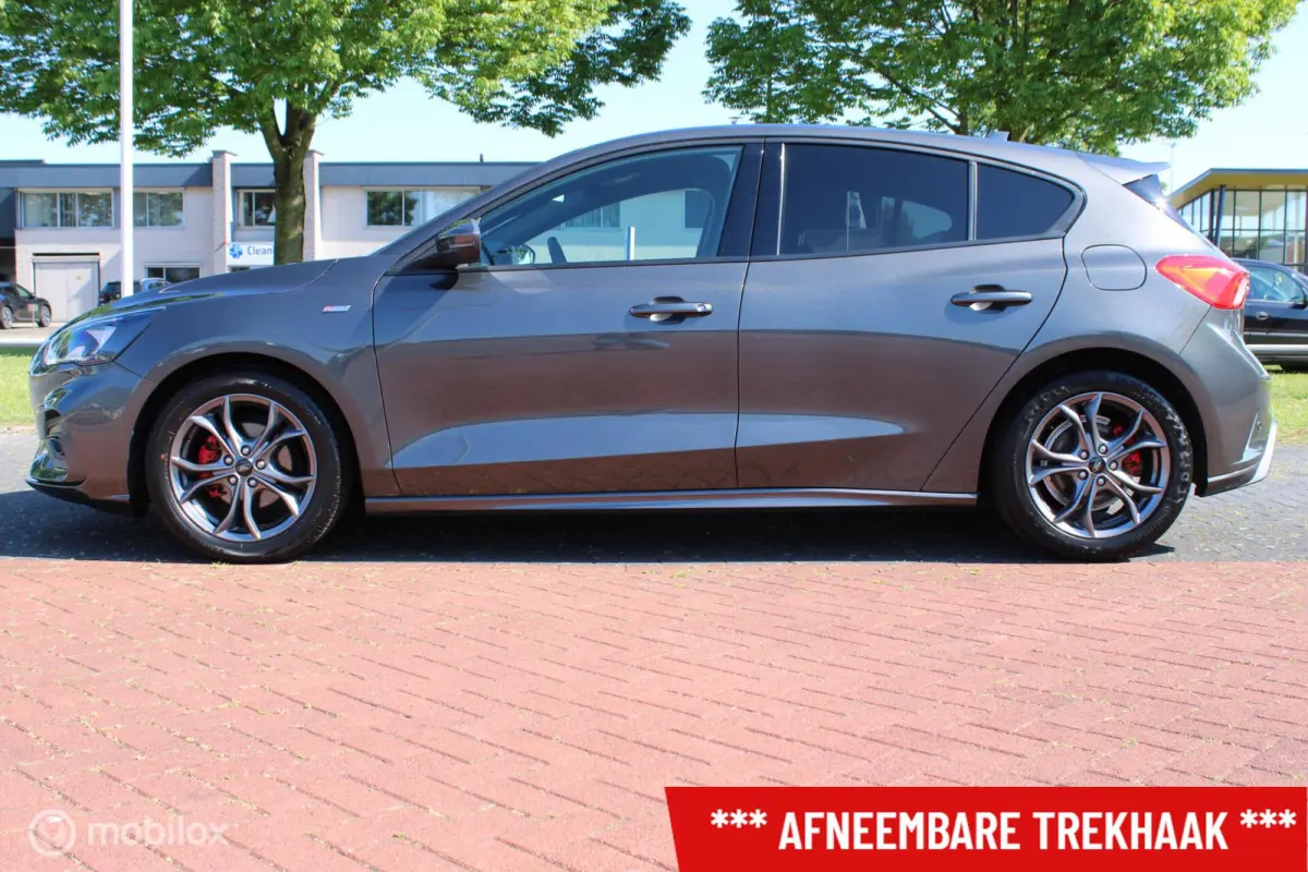 1.0 EcoBoost 125 PK Hybrid ST Line X Business, Trekhaak, Donker glas, Cruise, Clima, Pdc voor + achter + Camera, Navi, App connect, Keyless Go-Entry