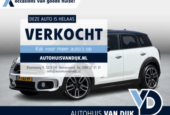 1.5 Cooper ALL4 Chili | Pano-Dak/Leder/Carplay/Sfeer/Harman-Kardon/Head-Up/19-inch