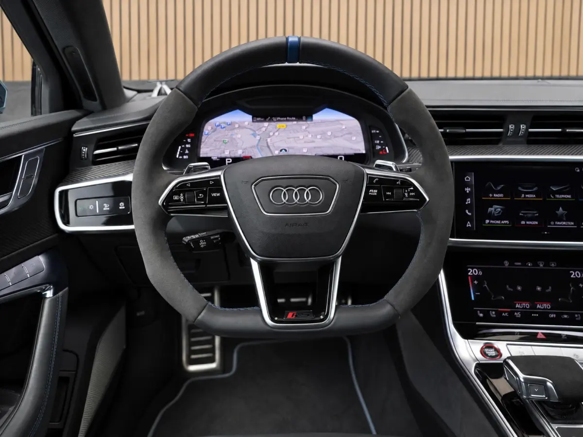 RS 6 TFSI quattro |Pano |B&O Adv. |Keramische |Stoelvent. |Head-Up |4wielbesturing |Audi exclusive interieur