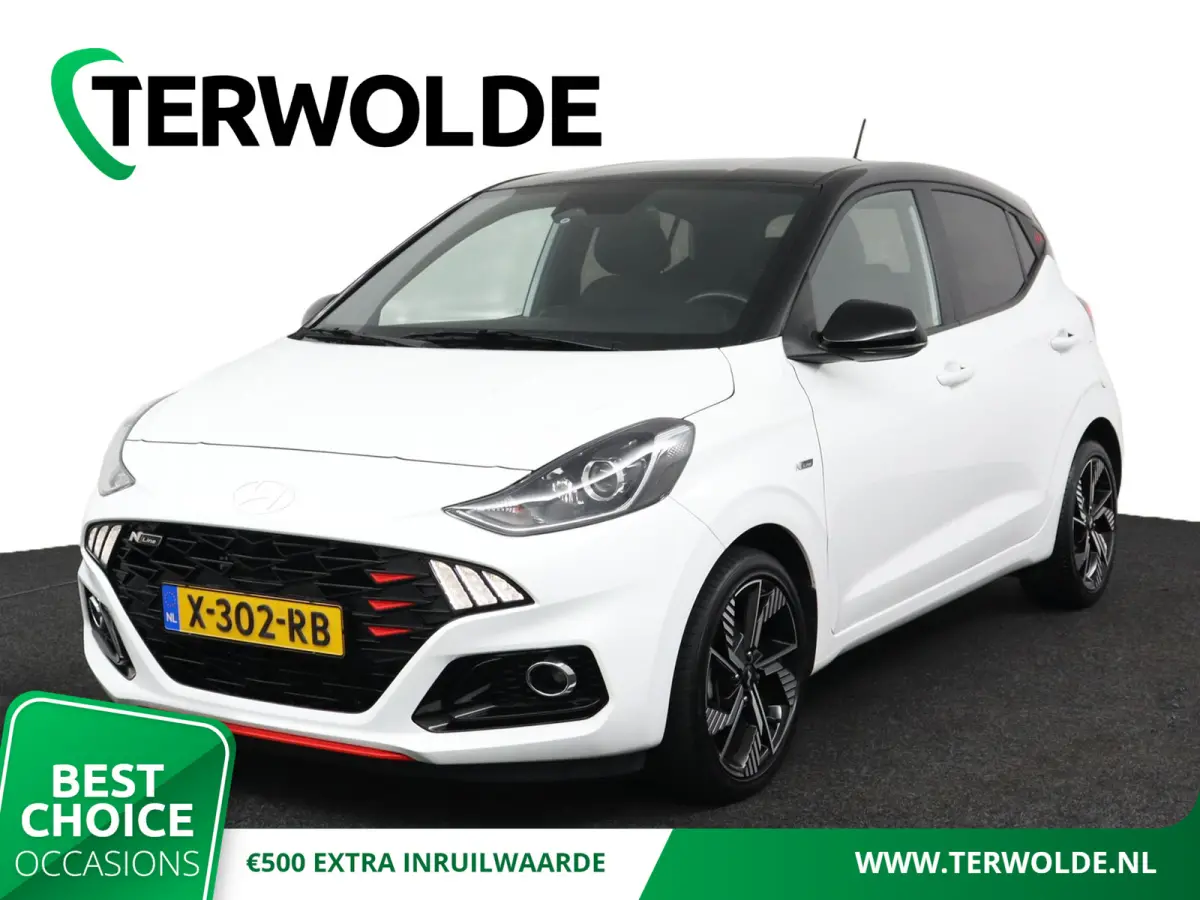 1.0 T-GDI N Line 5-zits | Camera | Stoel- & Stuurverwarming | Navigatie | CarPlay |