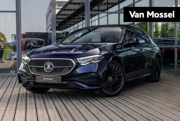300 e AMG Line | SOFTCLOSE | AIRMATIC | HEAD-UP | ACHTERASBESTURING | STOELMASSAGE | STOELVENTILATIE | 20 INCH | RIJ-ASSISTENTIE PAKKET | 360 CAMERA | KEYLESS | ELEKTR.TREKHAAK | PANORAMA/SC