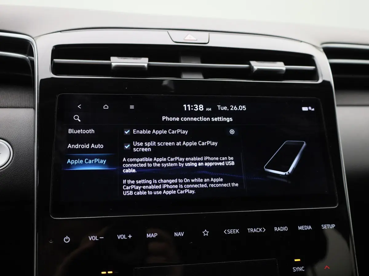 1.6 T-GDI PHEV Premium 4WD | LMV | Automaat| Navigatie | Leder | Stoel/Stuur verwarming | Stoel koeling | Virtual cockpit | Cruise control | Apple carplay | Climate control | Camera | Parkee