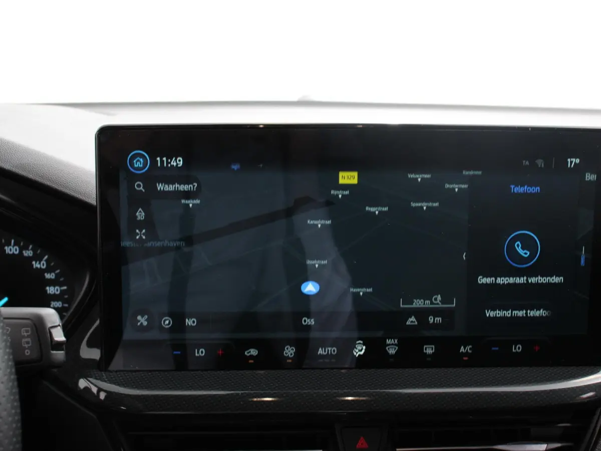 1.0 EcoBoost Hybrid 155pk Automaat ST Line Navigatie Cruise Control Parkeer sensoren Lichtmetalen Velgen Extra Getint Glas