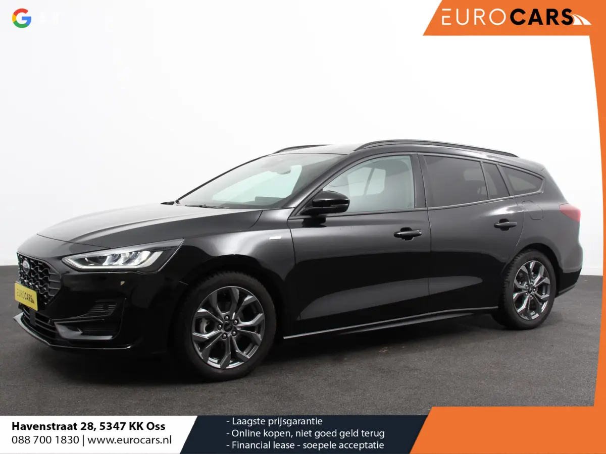 1.0 EcoBoost Hybrid 155pk Automaat ST Line Navigatie Cruise Control Parkeer sensoren Lichtmetalen Velgen Extra Getint Glas