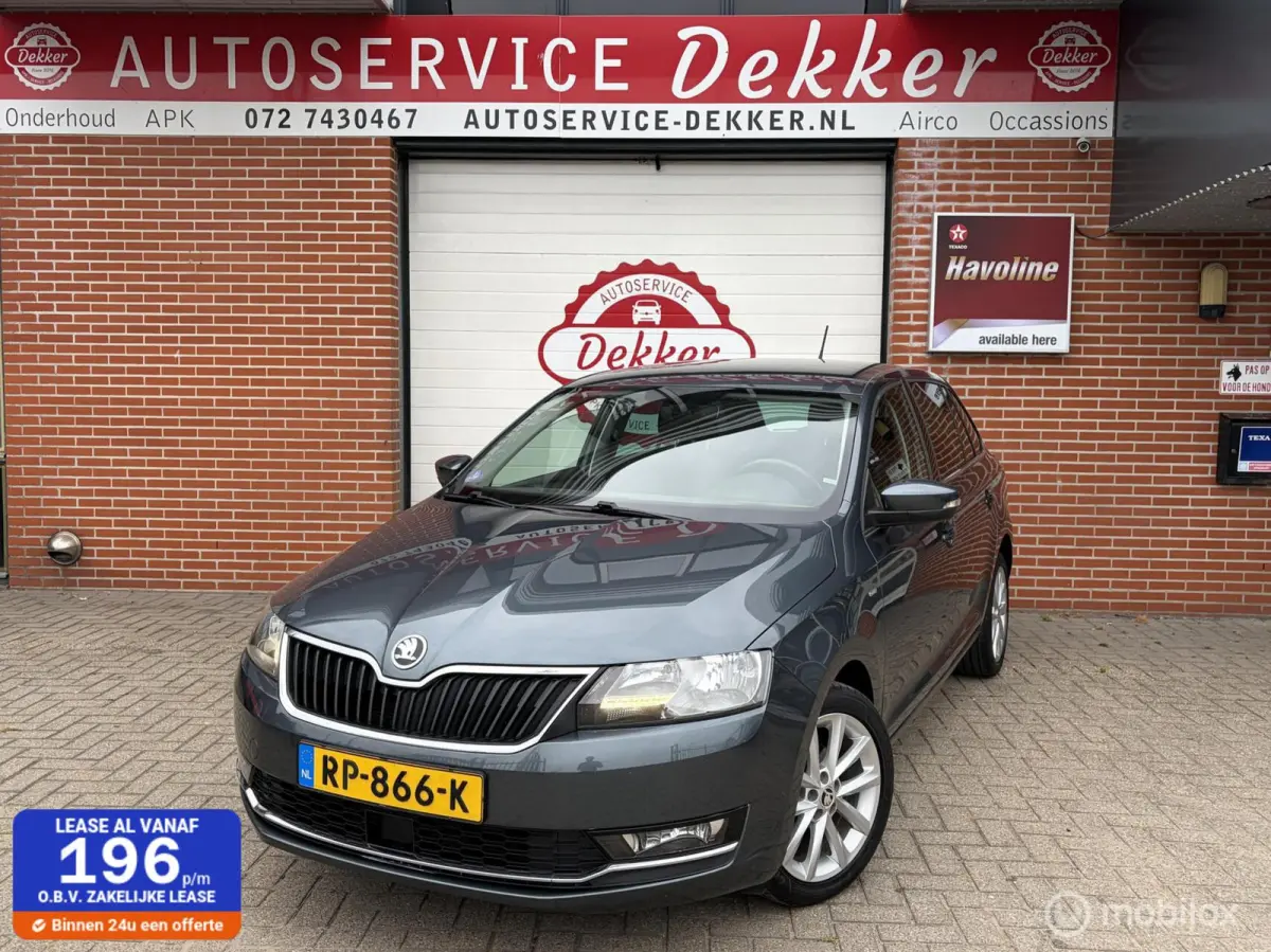 Škoda Rapid Spaceback 2018 Benzine Automatisch leasen