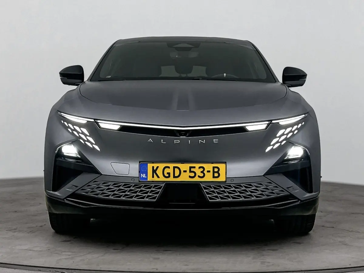 GT 89kWh Direct rijden | GRIS TONNERRE MAT | DEVIALET AUDIO | 21" SNOWFLAKE NOIR | PACK DRIVING | REMKLAUWEN BLEU ALPINE |