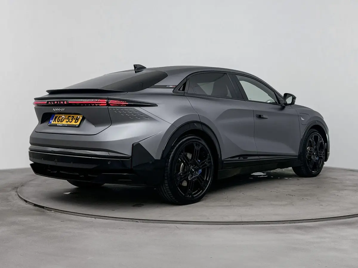 GT 89kWh Direct rijden | GRIS TONNERRE MAT | DEVIALET AUDIO | 21" SNOWFLAKE NOIR | PACK DRIVING | REMKLAUWEN BLEU ALPINE |
