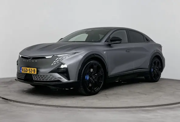 GT 89kWh Direct rijden | GRIS TONNERRE MAT | DEVIALET AUDIO | 21" SNOWFLAKE NOIR | PACK DRIVING | REMKLAUWEN BLEU ALPINE |