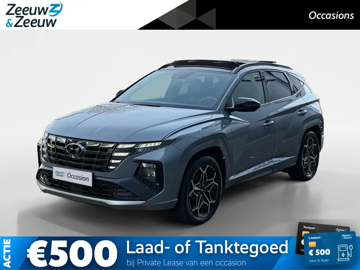 1.6 T-GDI PHEV N Line Sky 4WD | Pano | Trekhaak | Stoelventilatie/Verwarming | Stuurverwarming | 360 Camera | Keyless | Elektrische klep |