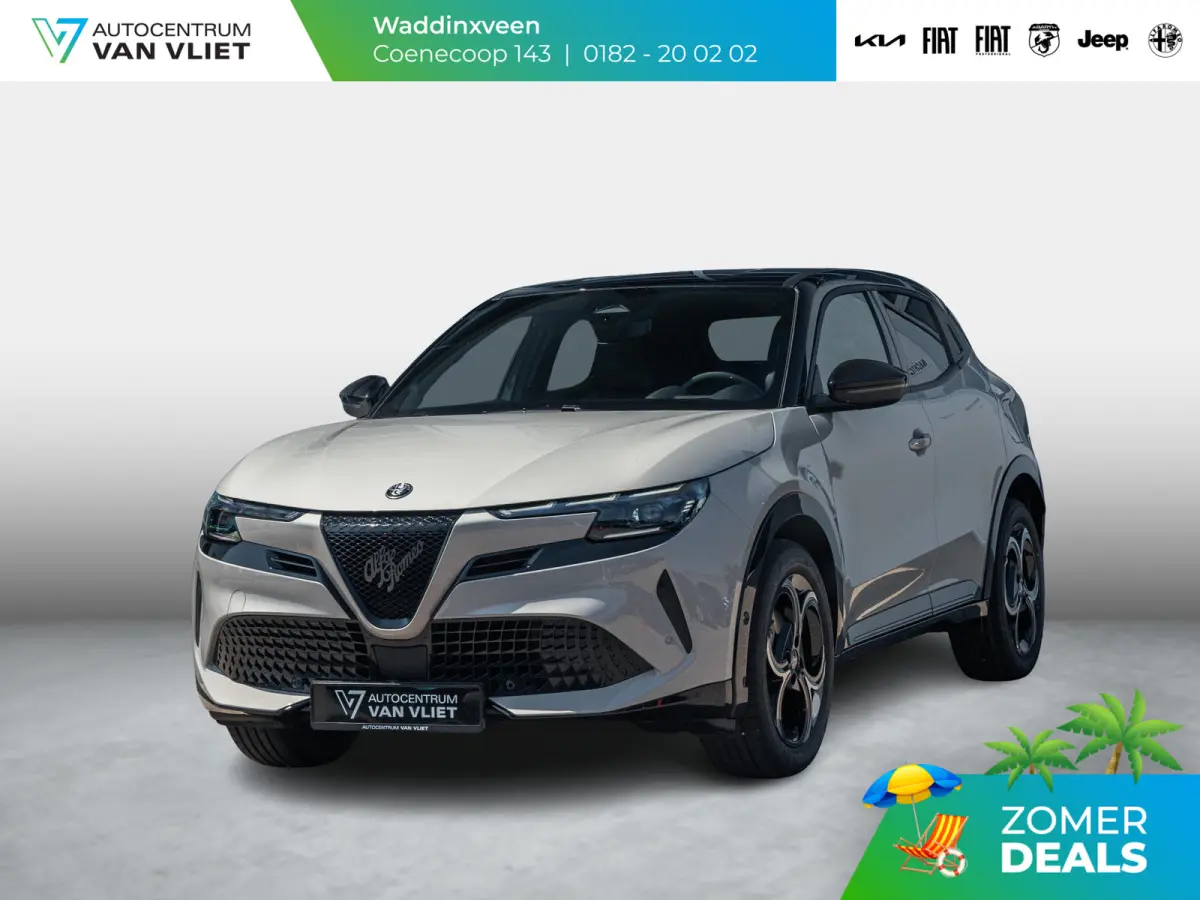 Elettrica Ti 54 kWh | Clima | Adapt. Cruise | Keyless | Handsfree A-Klep | PDC rondom | Pack Techno | Warmtepomp | Bicolore