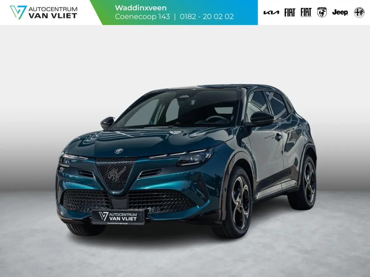 Elettrica Ti 54 kWh | Clima | Adapt. Cruise | Keyless | Handsfree A-Klep | PDC rondom | Pack Techno | Warmtepomp | Bicolore
