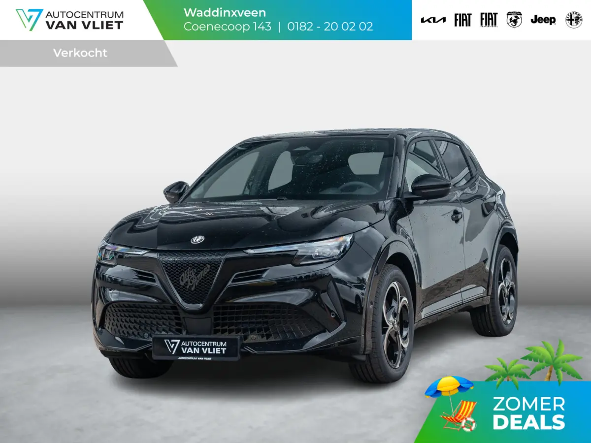 Elettrica Ti 54 kWh | Clima | Adapt. Cruise | Keyless | Handsfree A-Klep | PDC rondom | Pack Techno | Warmtepomp | Tortona Black