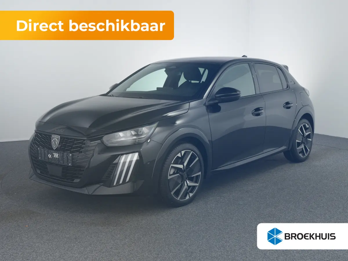 GT | Armsteunen op de voorportieren bekleed met kunstleder met groen sierstiksel (GT-Line) | Climate Control | Dashboard en deurpanelen in kunststof met carboneffect