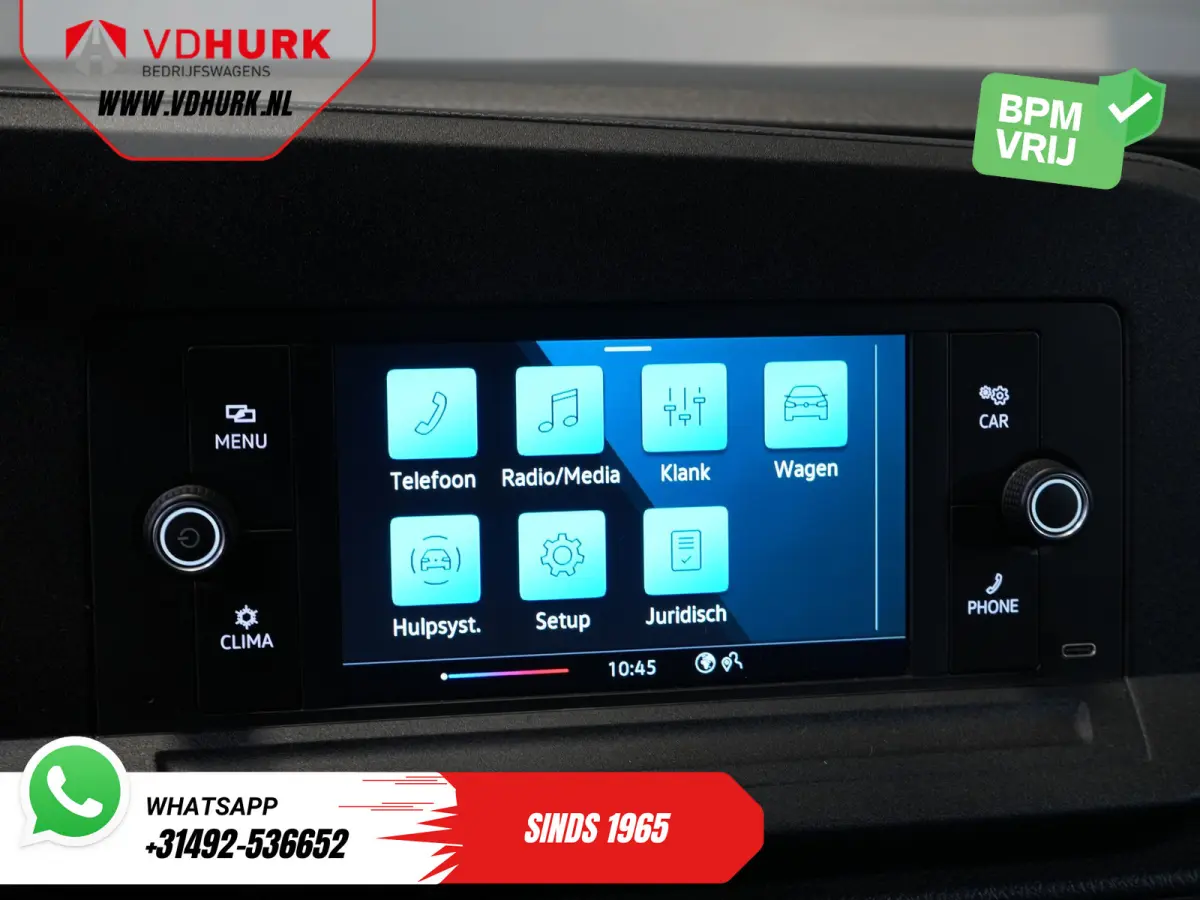 2.0 TDI 100 pk Omvormer/ Sortimo/ Cruise/ Airco/ DAB