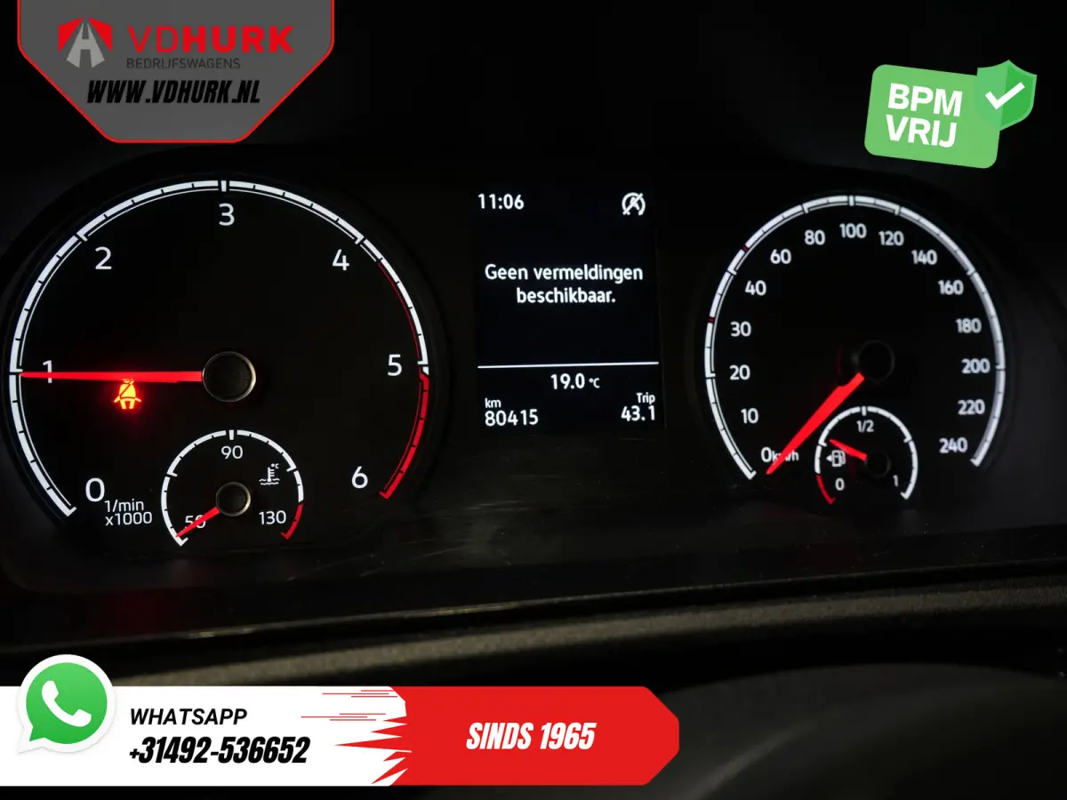2.0 TDI 100 pk Omvormer/ Sortimo/ Cruise/ Airco/ DAB