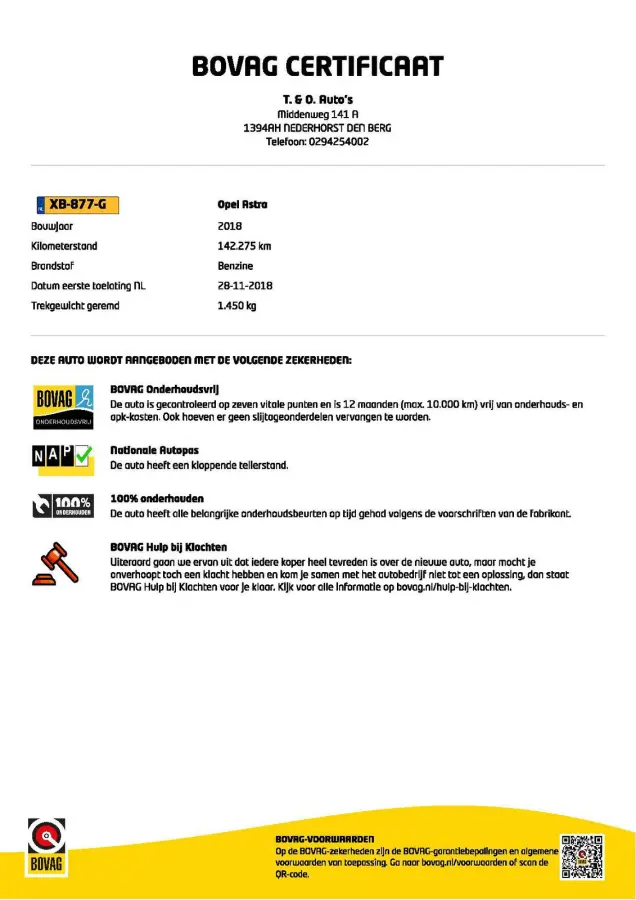 1.4 Turbo Business Executive NL-auto +NAP