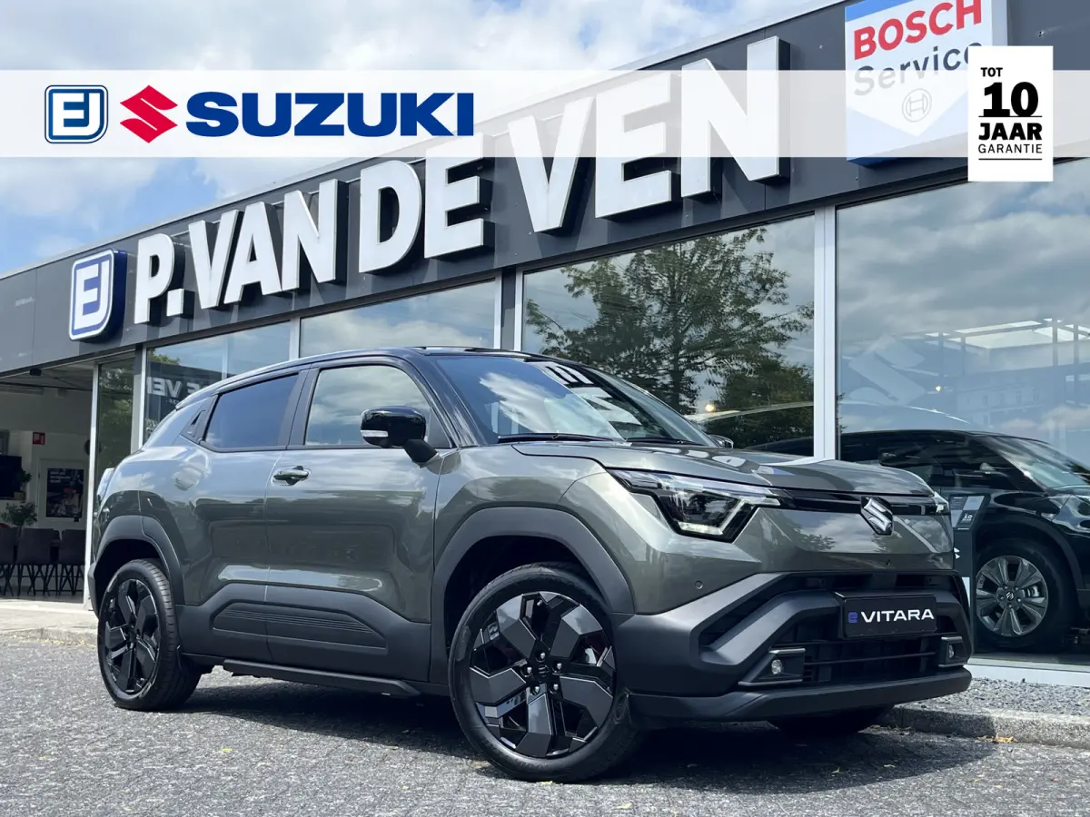 Style AllGrip-e 61 kWh | Uit voorraad leverbaar | 9939 |  €2.000,- voordeel | 360-Camera | INFINITY by Harman Soundsystem | Panoramadak | 19 inch | Half leder | Suzuki Safety System Pro |