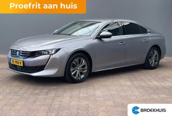 1.6 PureTech Blue Lease Allure Adaptieve Cruise | 17" Lichtmetaal | Trekhaak | Leder/Stof | Carplay | LED | Parkeersensoren | Navigatie | Achteruitrijcamera | Airco (automatisch) | Apple Car