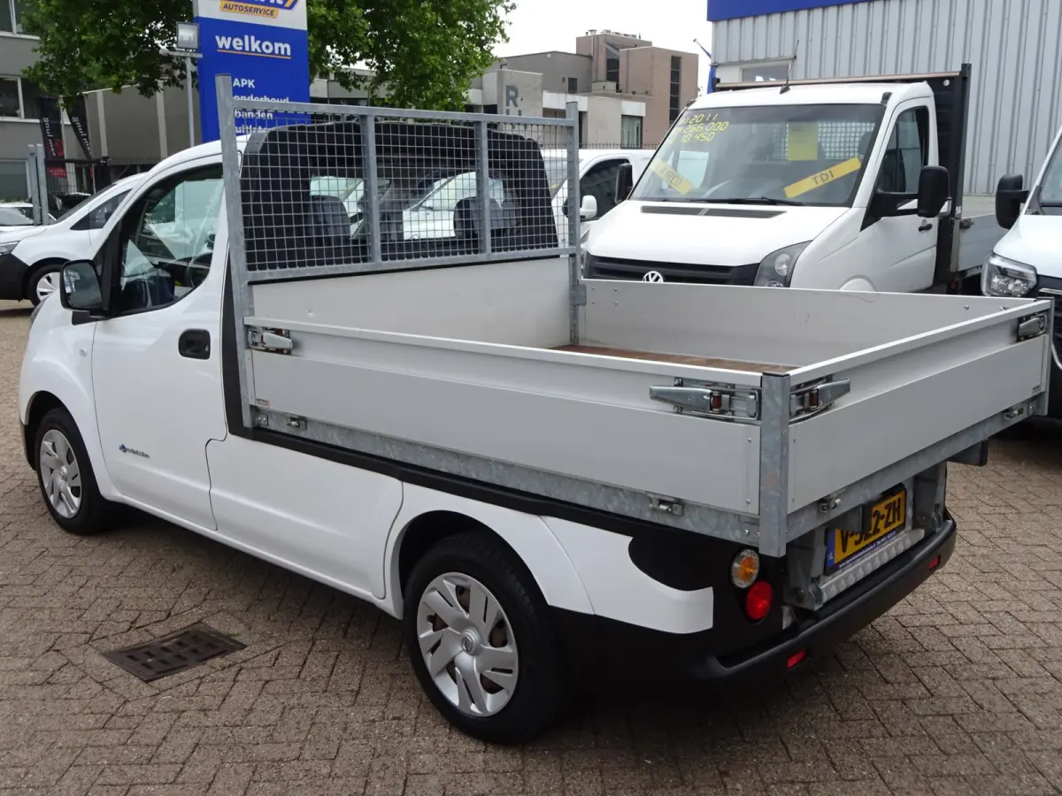 E-NV200 Business 40 kWh 2.ZERO S.O.H 91% ( Grotere accu ) KIPPER PICK UP OPEN LAADBAK AIRCO NAVIGATIE