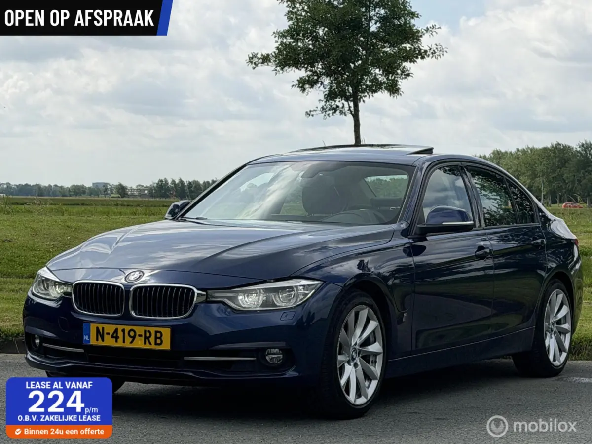 BMW 3 Serie Sedan 2017 Hybride Automatisch leasen