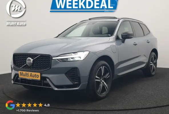 T6 AWD R-Design LONG RANGE PHEV 350pk Dealer O.H. | Panodak | Camera | Sportstoelen Memory & Verwarmd | Stuur Verwarmd | Google Assistent | Keyless | Cruise Control | Apple Carplay | DAB | P