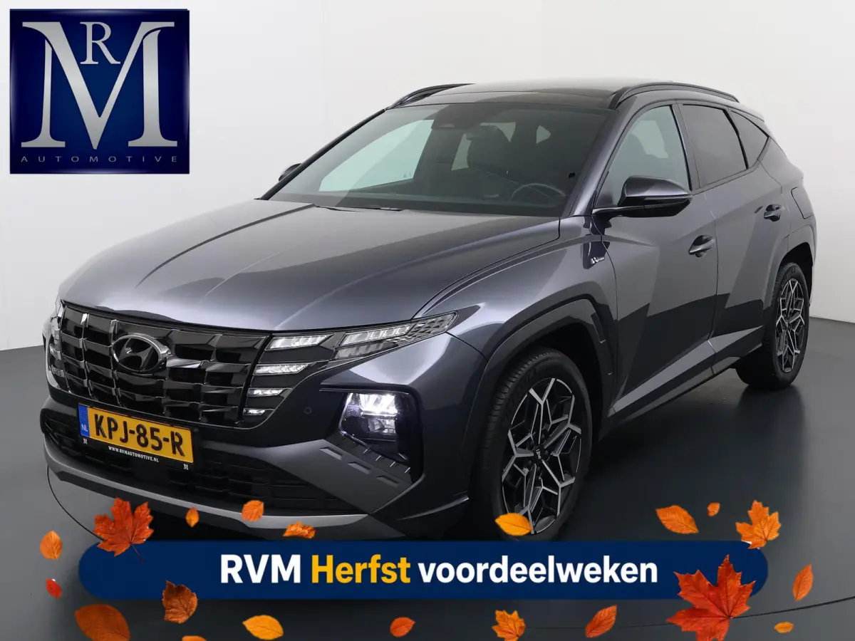 1.6 T-GDI HEV N Line Sky 4WD VAN: 37.900,- VOOR: 32.877,- UW HERFSTVOORDEEL: 5.023,-PANO |DEALER ONDERHOUDEN| HYUNDAI GARANTIE T/M 02-2028| STOELVENTILATIE + VERWARMING| CAMERA | FULL OPTION