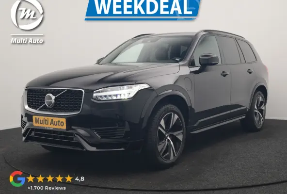 T8 Twin Engine AWD R-Design 7 Persoons PHEV 394pk Dealer O.H | Trekhaak Af Fabriek | Adaptive Cruise | Harman / Kardon | Lederen Sportstoelen Memory & Verwarmd | Apple Carplay | Navigatie | 