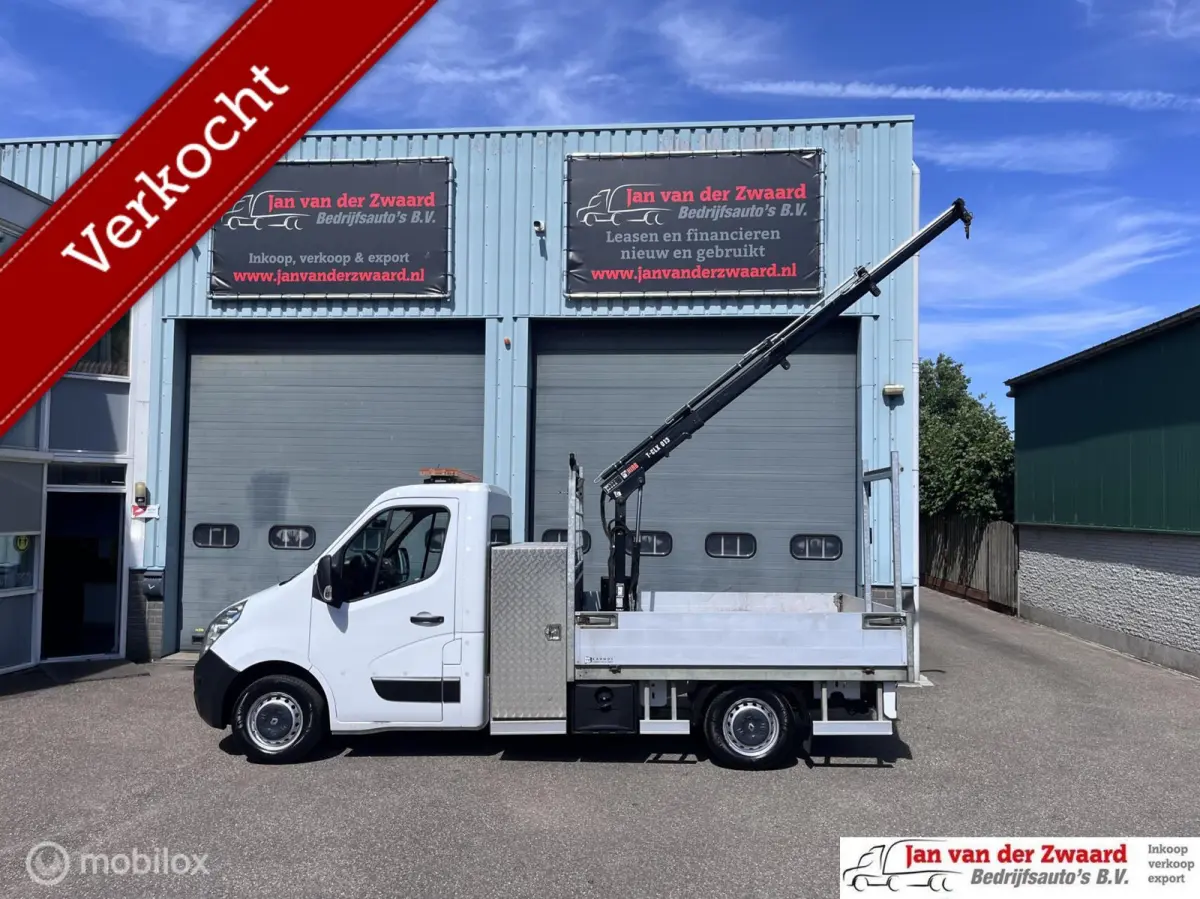 open laadbak hydraulische kraan Pick up EURO6