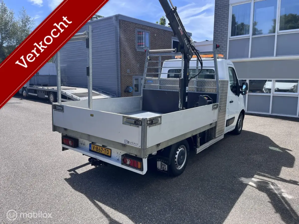 open laadbak hydraulische kraan Pick up EURO6