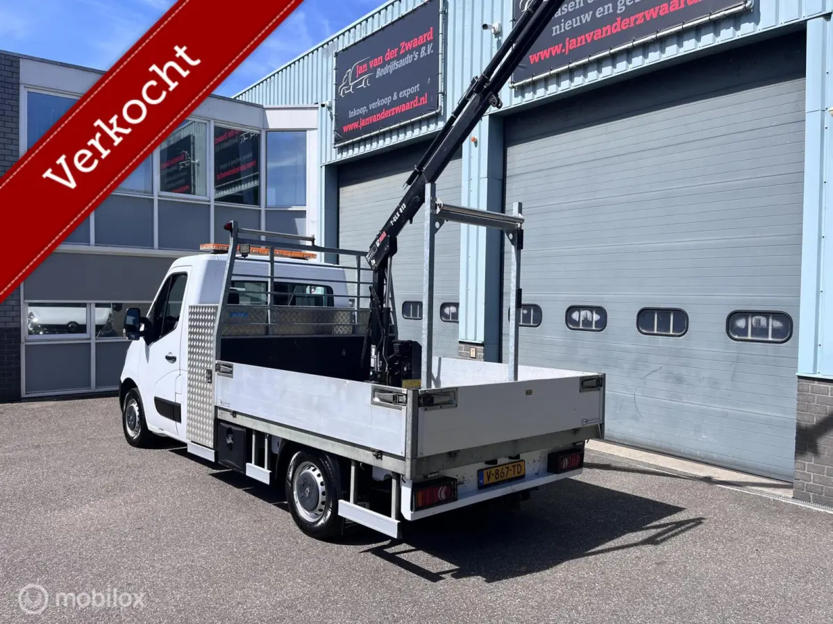 open laadbak hydraulische kraan Pick up EURO6