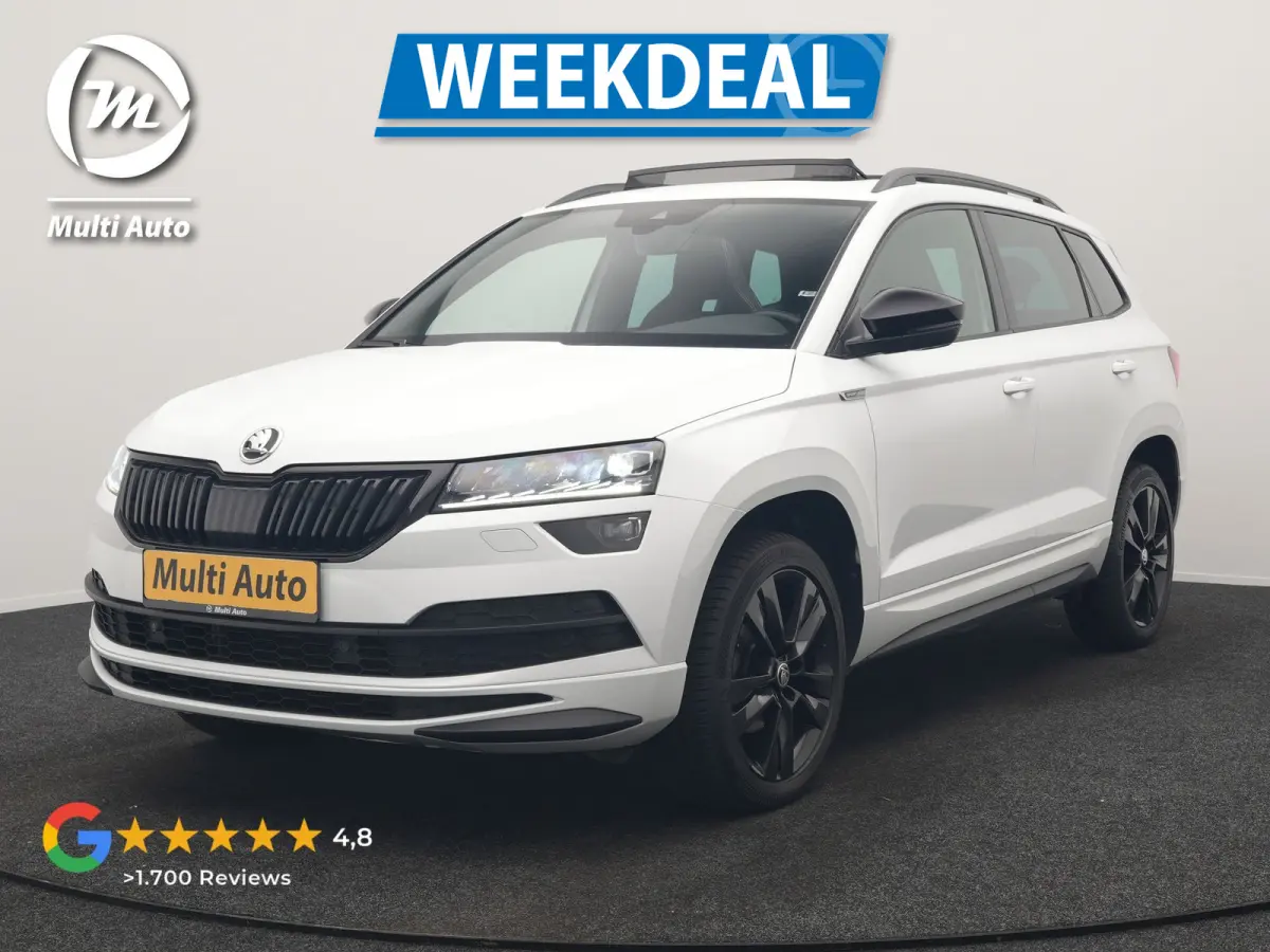 1.5 TSI ACT Sportline DSG 150pk Dealer O.H | Panodak | Adaptive Cruise | Camera | RS Sportstoelen Verwarmd | Blis | Keyless | Apple Carplay | Black Optic | Virtual | Navigatie | DAB | 18"L.M