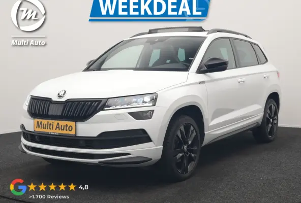 1.5 TSI ACT Sportline DSG 150pk Dealer O.H | Panodak | Adaptive Cruise | Camera | RS Sportstoelen Verwarmd | Blis | Keyless | Apple Carplay | Black Optic | Virtual | Navigatie | DAB | 18"L.M