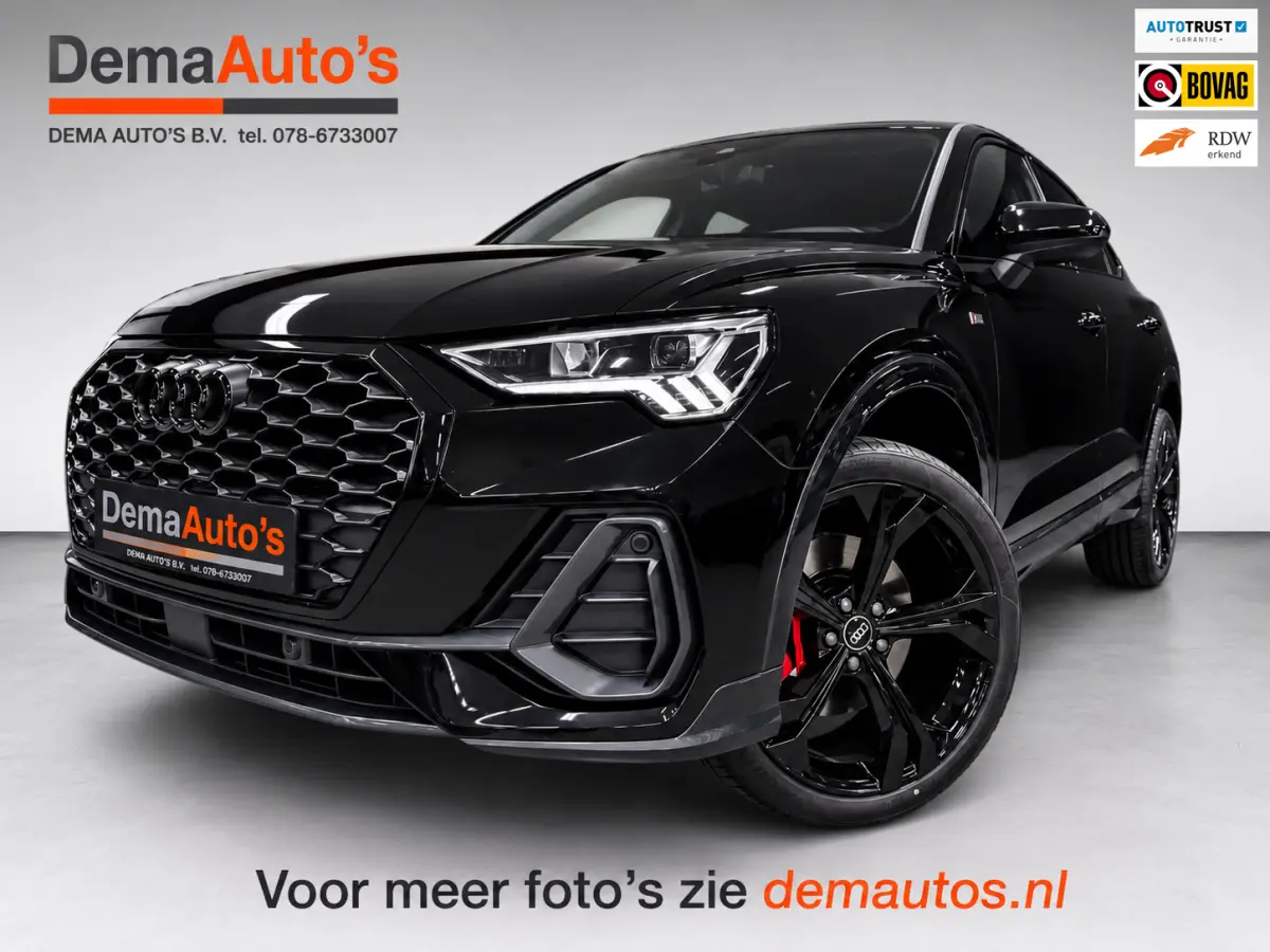 35 TFSI 2X S-LINE BLACKLINE 20'' SFEERVERL/CARPLAY/ADAPT-CR/DAB/SONOS/ELECTR-STOELEN///