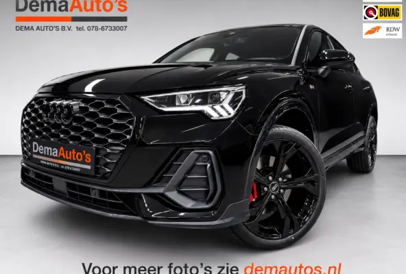 35 TFSI 2X S-LINE BLACKLINE 20'' SFEERVERL/CARPLAY/ADAPT-CR/DAB/SONOS/ELECTR-STOELEN///