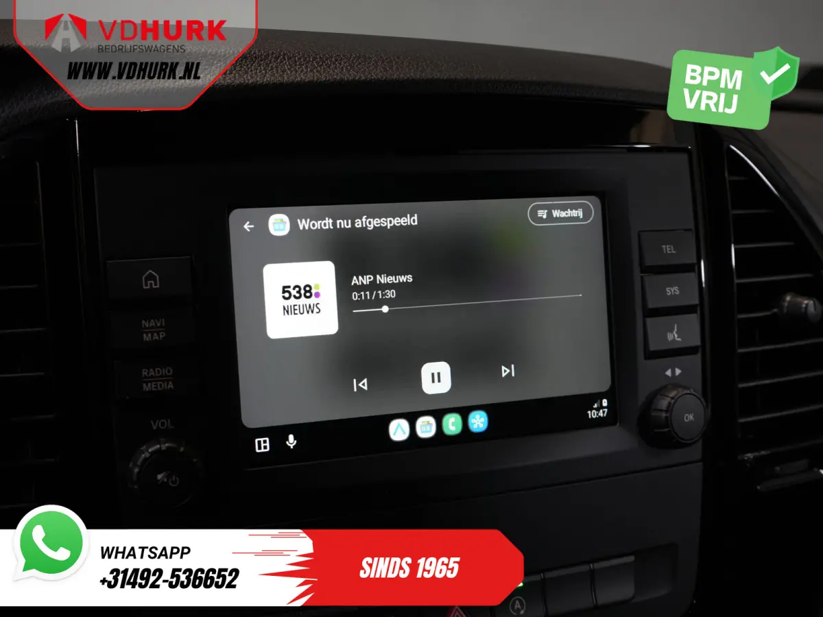 116 CDI Aut. L3 LED/ Carplay/ Camera/ Cruise/ PDC/ Airco