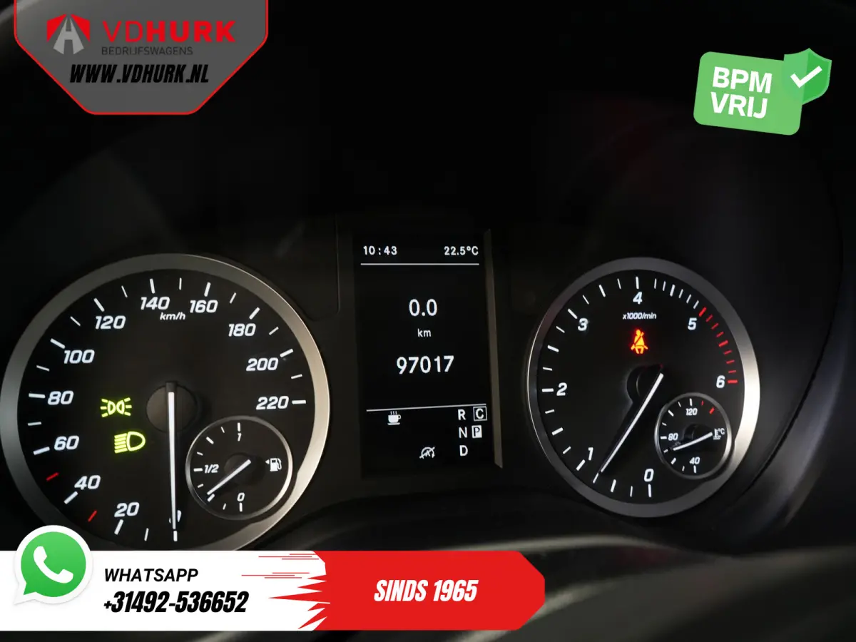 116 CDI Aut. L3 LED/ Carplay/ Camera/ Cruise/ PDC/ Airco
