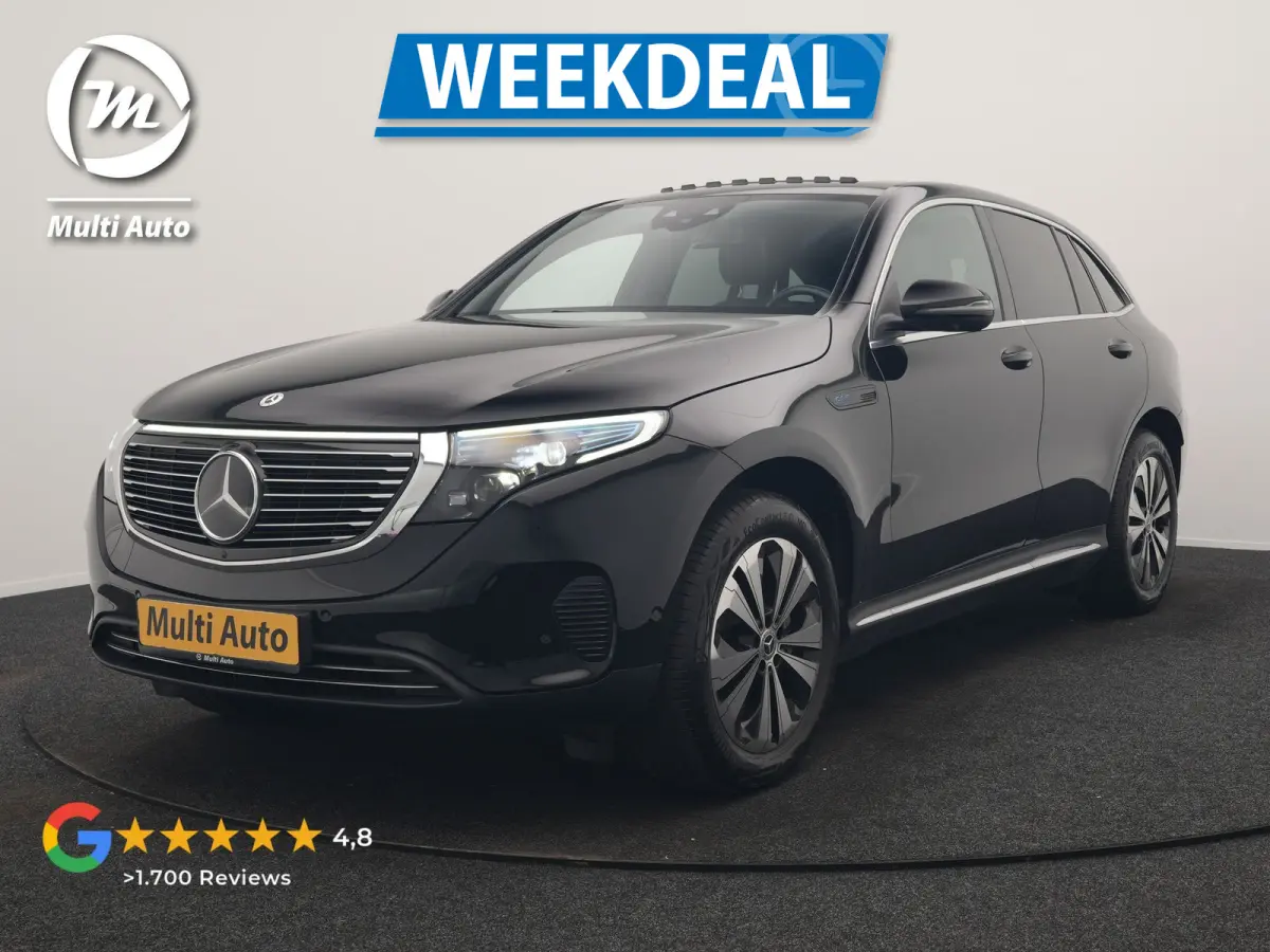 400 4MATIC 85 kWh 408pk Dealer O.H SOH 96.1% | Panodak | Adaptive Cruise | 360 Camera | Lederen Sportstoelen Massage & Verwarmd | Multibeam LED | MBUX Widescreen Navi | Keyless | Sfeerverlic
