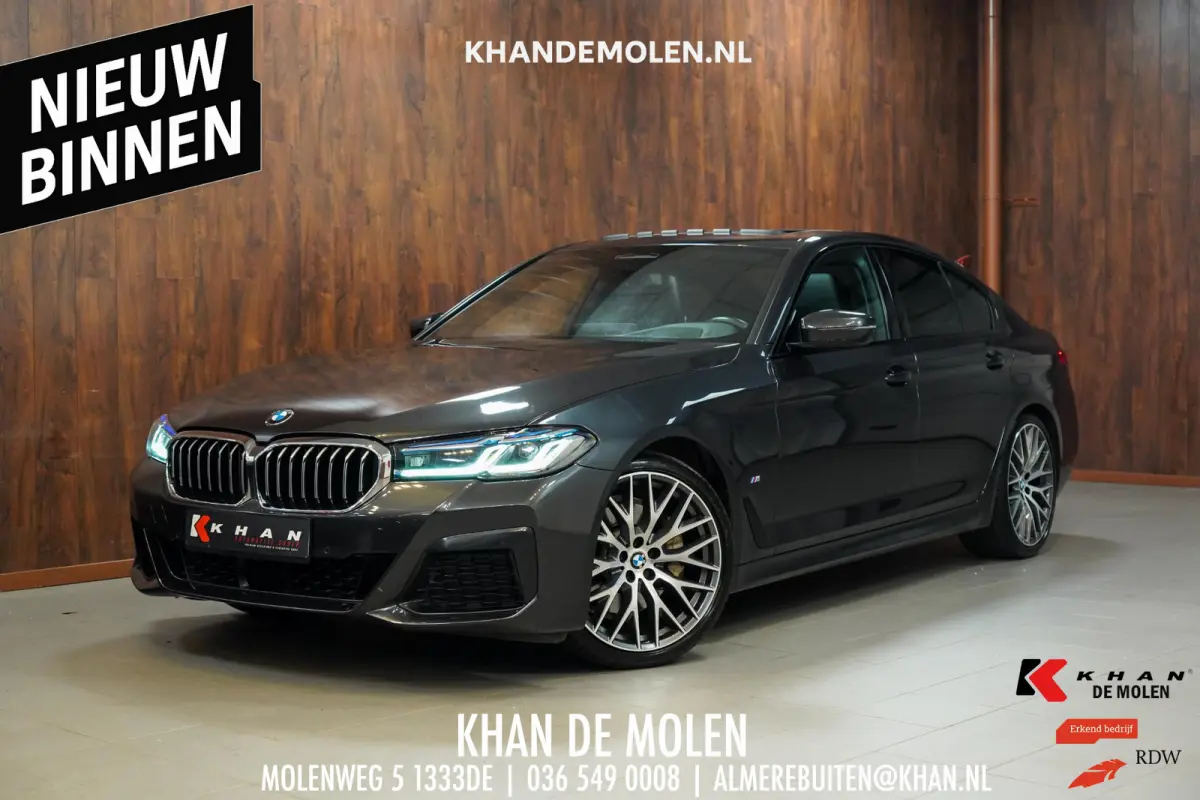 530i M-Sport M Sport|Pano|Leder|HUD|Dealer onderhouden