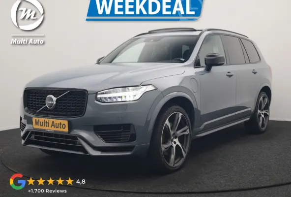 T8 Recharge AWD R-Design 7 Persoons Long Range PHEV 456pk Dealer O.H | Luchtvering | Trekhaak Af Fabriek | Panodak | 360 Camera | Adaptive Cruise | Harman  / Kardon | Alcantara Sportstoelen 