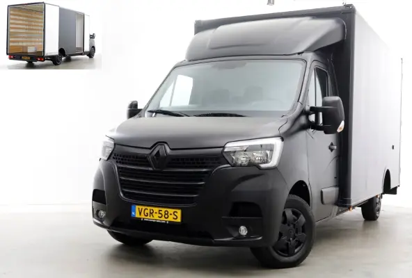 T35 2.3 DCI 150pk E6 Durisotti Lowliner Bakwagen met deuren 1251kg laadverm. 09-2020