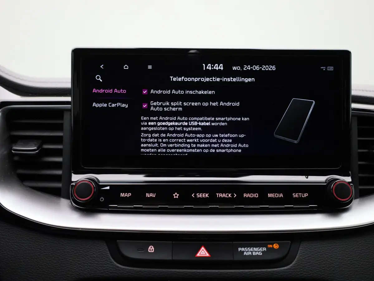1.0 T-GDi GT-Line | Navigatie | Half leder | Apple Carplay / Android Auto | Climate Control | Camera | Elec. Achterklep | Stoel- Stuurverwarming | DAB | Cruise Control | LMV |