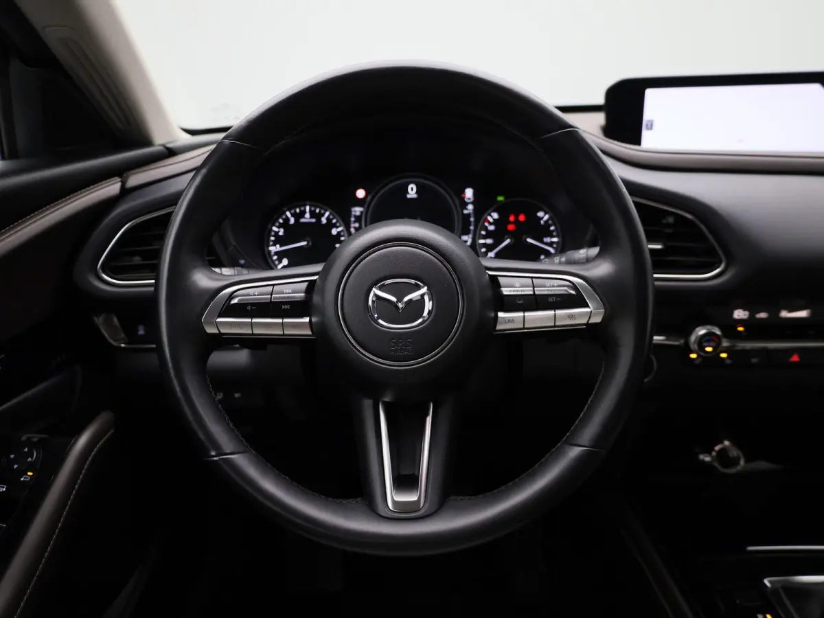2.0 e-SkyActiv-X M Hybrid Luxury | Automaat | schuif-/kanteldak | Bose-audiosysteem | Leder | Trekhaak | Memory seats | DAB | Head up display | camera | Stoel- Stuurverwarming | Elektrische 