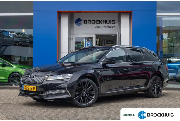 1.4 TSI iV PHEV 218PK Laurin & Klement | Leder | Camera | Memory | Canton audio | Cruise adaptief | 19'' | Dodehoek detectie | Matrix LED | Stoel+stuur verwarming | Apple Carplay/Android Aut