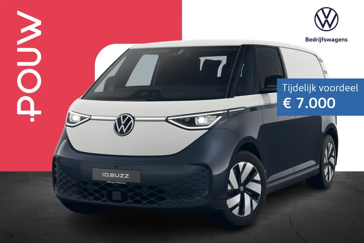 190pk Bulli Limited Edition 59 kWh | Stoelen Pakket | Trekhaak Wegklapbaar