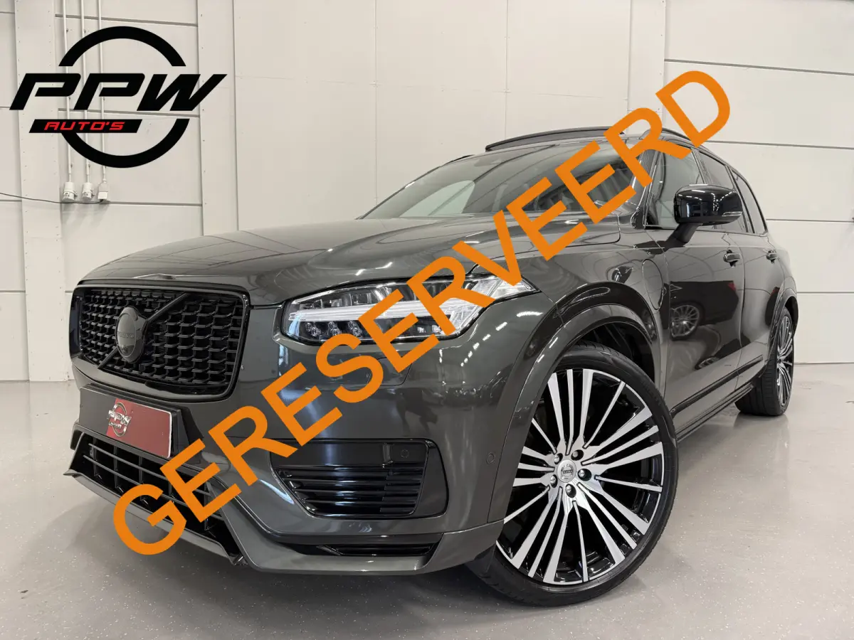 T8 Recharge AWD R-Design 49.000km/PANO/LUCHTVERING/SOH 96%/TREKHAAK/22"/HEAD-UP/H&K/LEER-ALCANTARA R-DESIGN SP. STOELEN/MEMORY/ACC/PILOT-ASSIST/PINE-GREY/NET OH BEURT GEHAD BIJ VOLVO